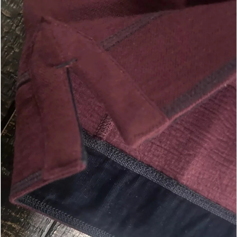 Carbon 2 Cobalt Men’s XL 1/4 Button Burgundy Sweater Pullover  #144284